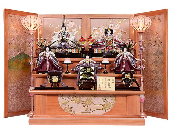 No.304-42 雛人形 三段飾り