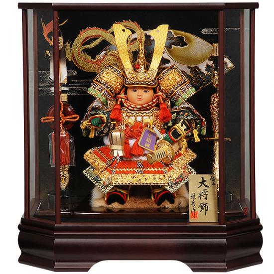 No.505-42 五月人形 端午の節句 可愛いお顔をした子供大将人形