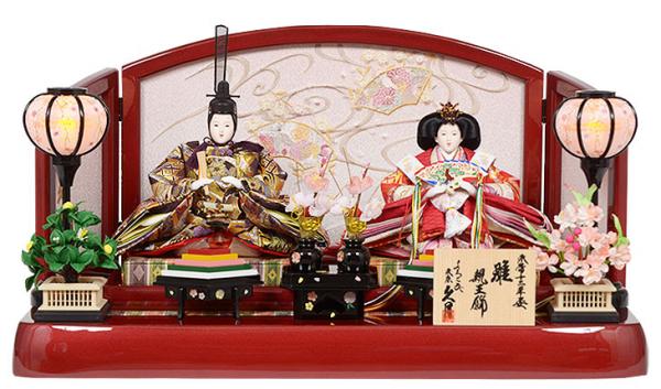 No.309-12 久月の雛人形 親王飾り
